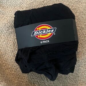 Brand New Dickies Men’s Boxer Briefs – 6 Pack (Black, Size Medium)